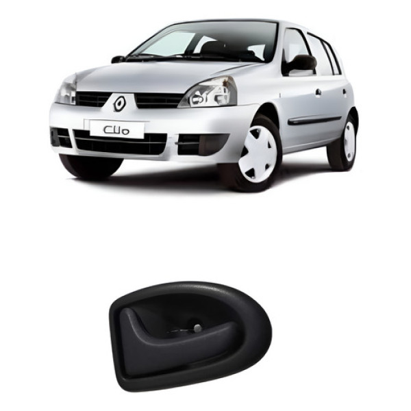 Maçaneta Interna Dianteira Renault Clio 06/12 (com Detalhes)