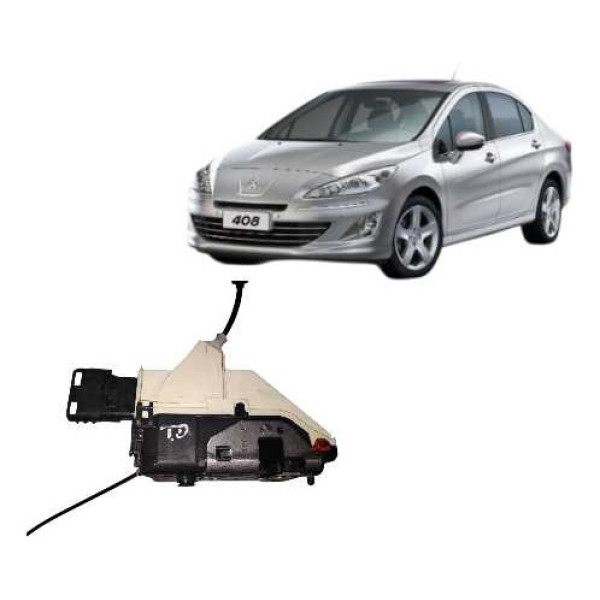 Fechadura Porta Traseira Direita Peugeot 408 308 2012 A 2014