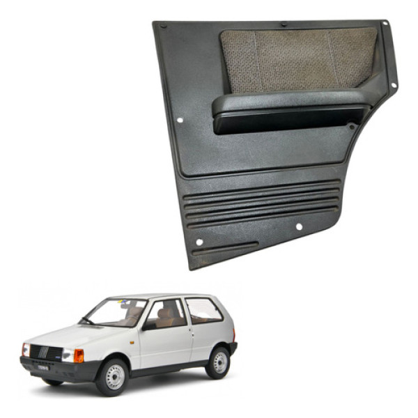 Forro Porta Traseiro Direito Fiat Uno 2 Porta Original Usado