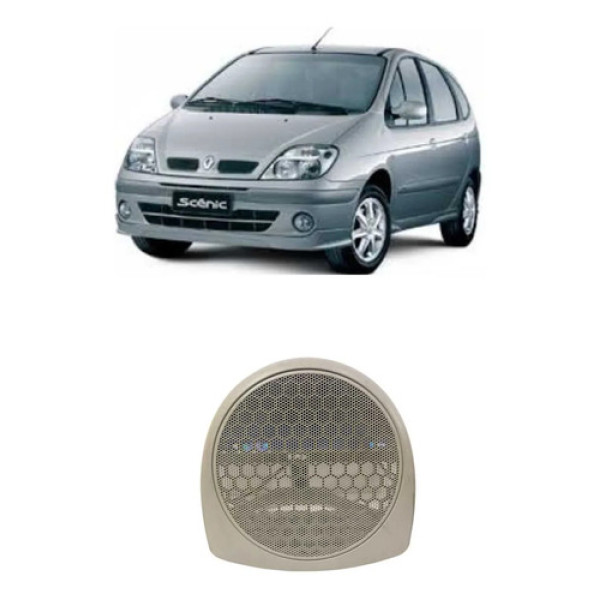 Tampa Alto Falante Renault Scenic 2005 Prata