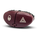 Botão Pisca Alerta/ Trava Peugeot 206