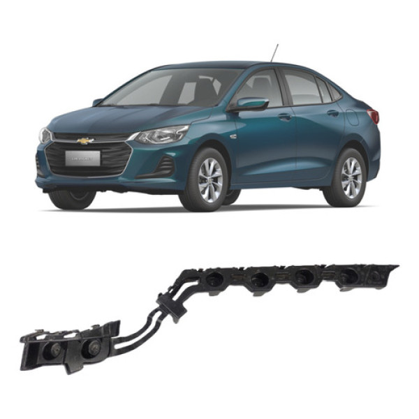 Guia Parachoque Tras Dir Onix Plus Sedan 2020 2021 A 2023 #3