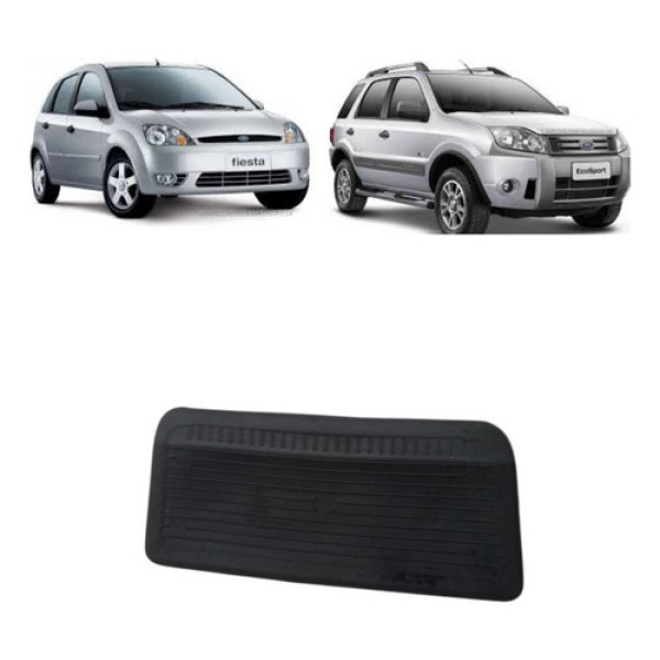 Tapete Borracha Console Central Fiesta Ecosport 2003/2010