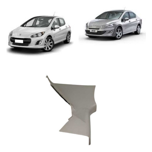 Acabamento Interno Coluna Traseira Esquerda Peugeot 408 2012