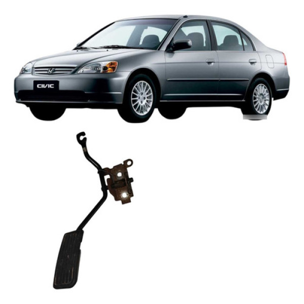 Pedal Acelerador Honda Civic 1.7 2002 Á 2005 Original