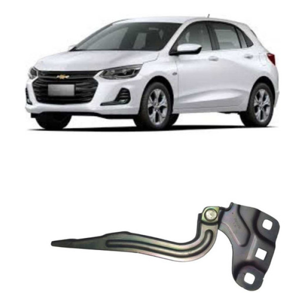 Dobradiça Braço Esquerdo Capo Gm Onix 2021 2024 Novo Origina
