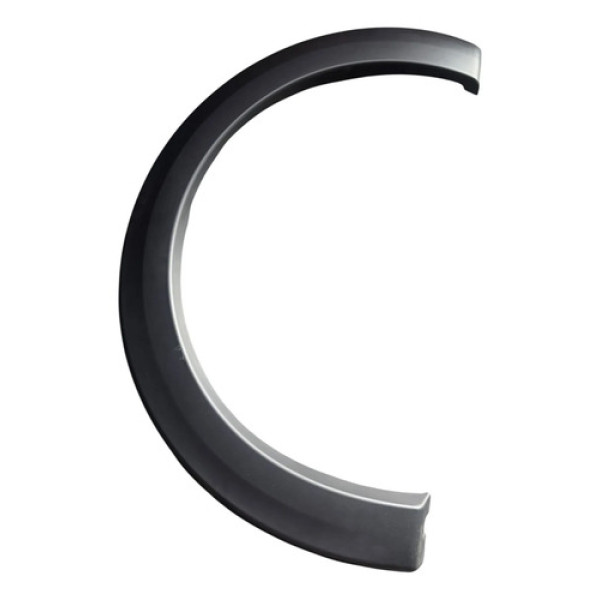 Moldura Paralama Dianteiro Fiat Mobi 2021 Á 2024 Direito Preto