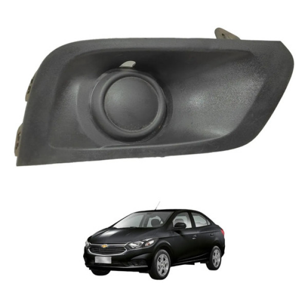 Moldura Farol Milha L/d Gm Prisma Onix 2019 Usado *detalhe