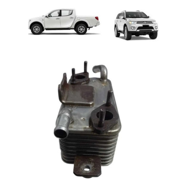 Radiador Óleo Trocador Calor Pajero Dakar Triton 3.2 2010