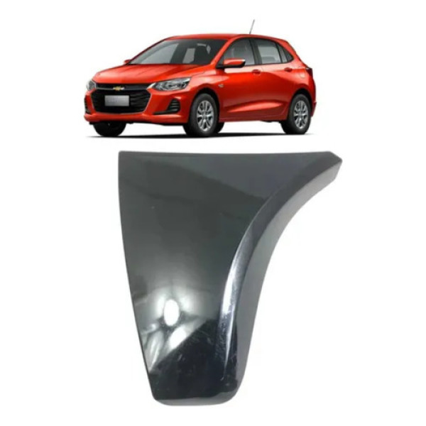 Moldura Aerofolio Tampa Esquerda Chevrolet Onix 2020 A 2025
