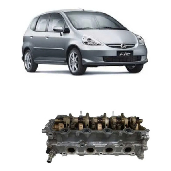 Cabeçote Motor Honda Fit 1.4 8v 2004/2008 Original (usado)