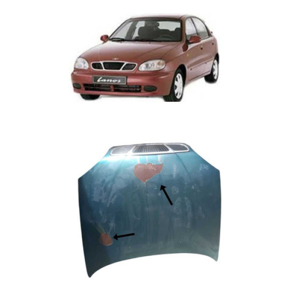 Capô Daewoo Lanos 1997 Original (usado)detalhe