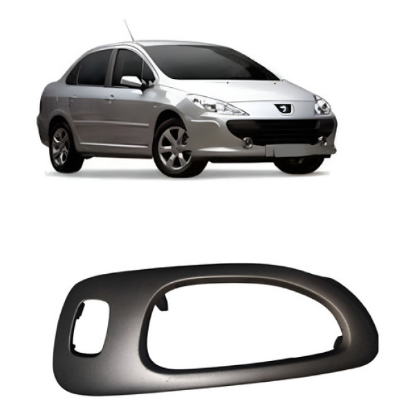Moldura Maçaneta Traseira Esquerda Peugeot 307 2008 Usado
