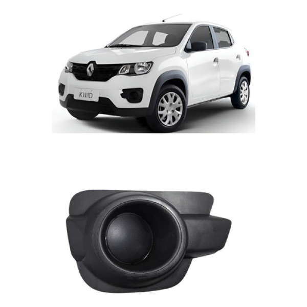 Moldura Milha Direito Kwid 2017 Á 2020 Original