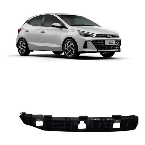 Guia Parachoque Traseiro Direito Hyundai Hb20 2013 A 2019