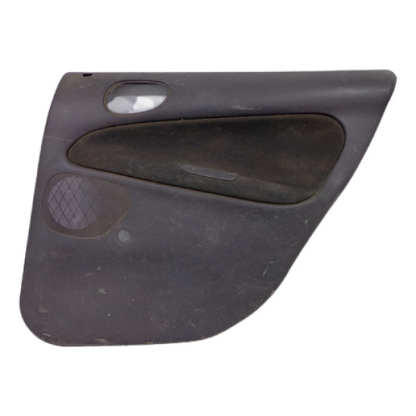 Forro Porta Preto Peugeot 206 Traseiro Direito Manual