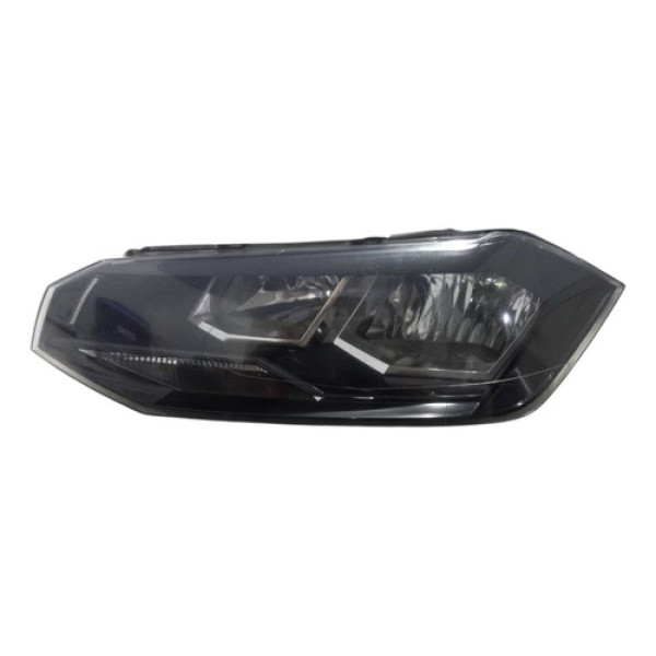 Farol Lado Esquerdo Volkswagen Polo Virtus 18 / 22 C/detalhe Esquerdo/motorista