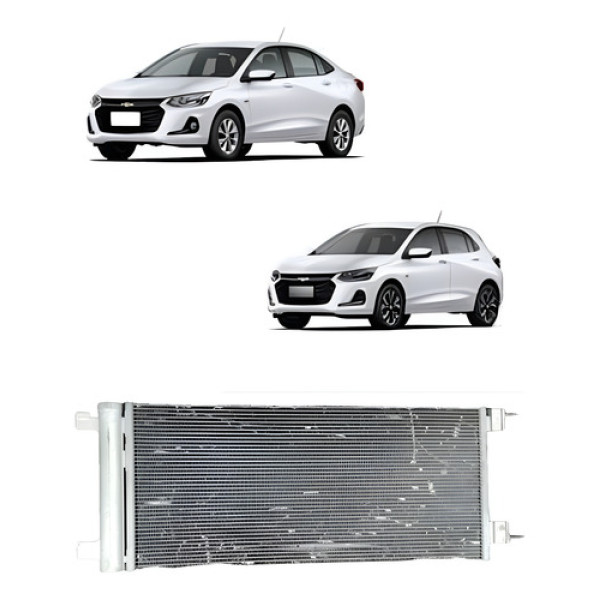 Condensador De Ar Cond. 26332162 - Onix 1.0 Turbo Automatico