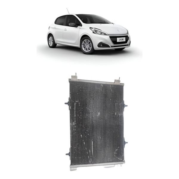 Condensador Ar Condicionado Peugeout 208 2008 (usado)