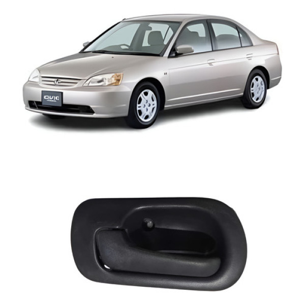Maçaneta Interna Dianteira/traseira Esq Honda Civic 96/2000