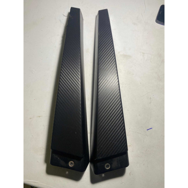 Acabamento Externo Coluna Renault Megane Sedan 07 Par