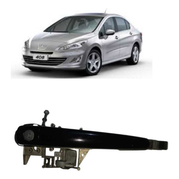 Maçaneta Externa Traseira Esquerda Peugeot 408 2012