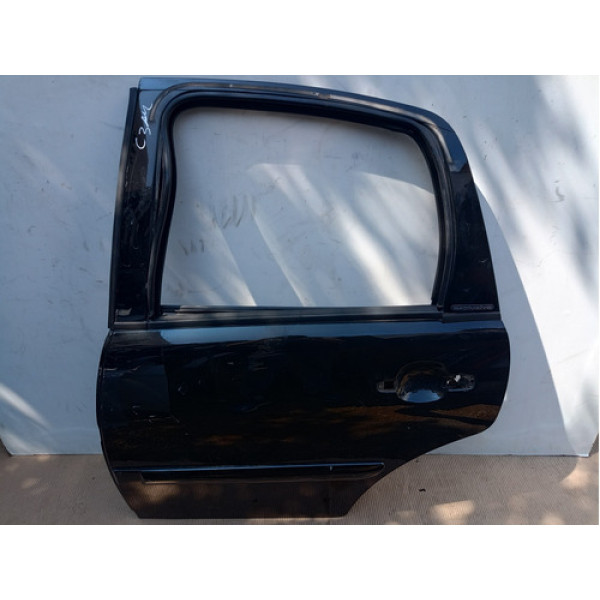 Porta Traseira Esquerda C3 2005 2006 2007 2008 2009 2010