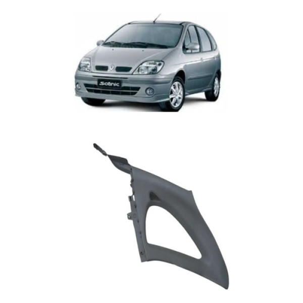 Acabamento Superior Coluna Tras.esquerda Renault Scenic 2005