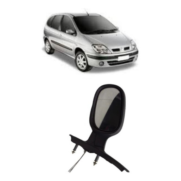Retrovisor Manual Lado Esquerdo Scenic 2002