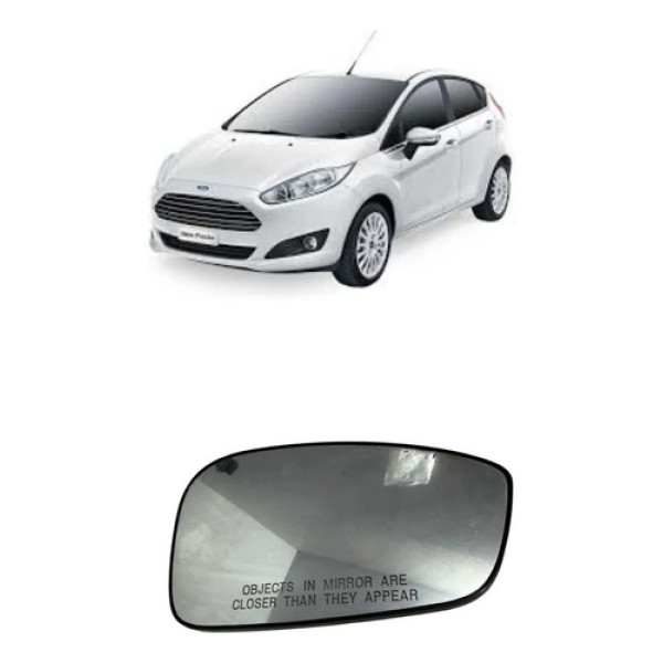 Lente Espelho Retrovisor Com Base New Fiesta Direito Origina