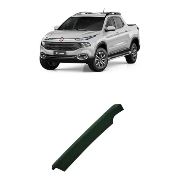 Moldura Esquerda Tampa Traseira Fiat Toro 2016 A 2025