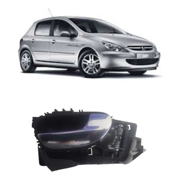Maçaneta Interna Direito Peugeot 307 2004 2012 Original