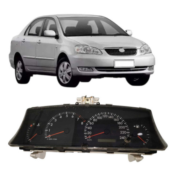 Painel Instrumentos Toyota Corolla 2004 A 2008 C/ Detalhe