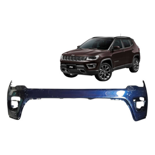 Parachoque Dianteiro Jeep Compass 2017 A 2021 C/detalhe 