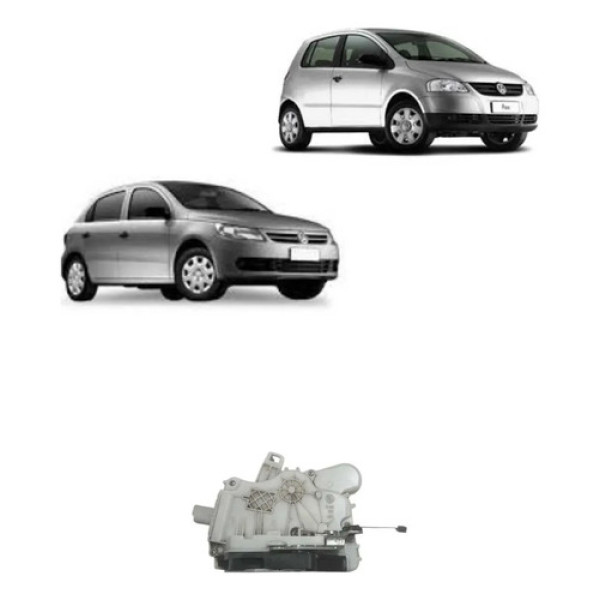 Fechadura Trava Eletrica Esquerdo Vw Gol G6 G7 12/20 Orig.