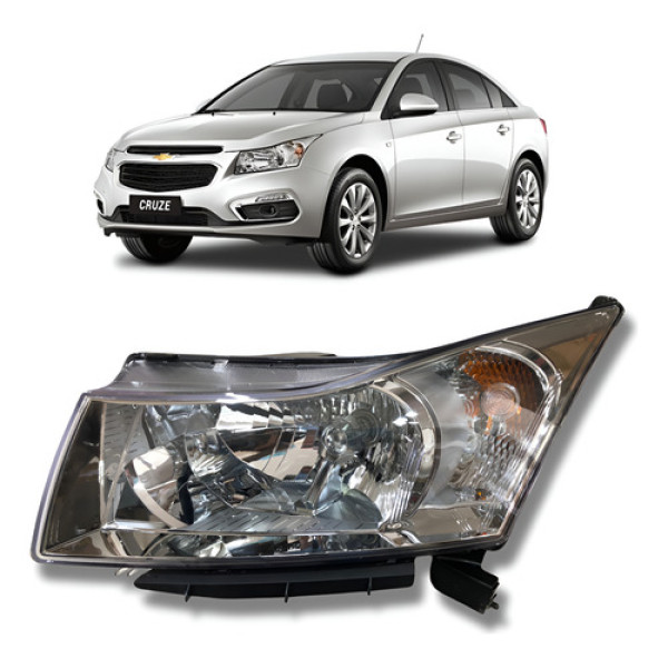 Farol Dianteiro Esquerdo Cruze 2012/2016 Original Gm
