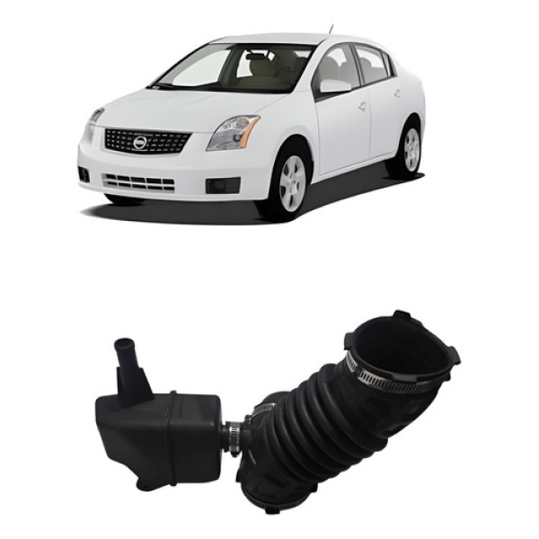 Mangueira Filtro Ar Tbi Nissan Sentra 2.0 16v 2007 Ate 2013