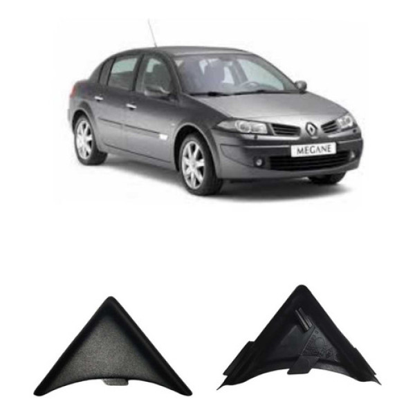 Acabamento Interno Tampa Traseira Renault Megane 2006 A 2012 Preto