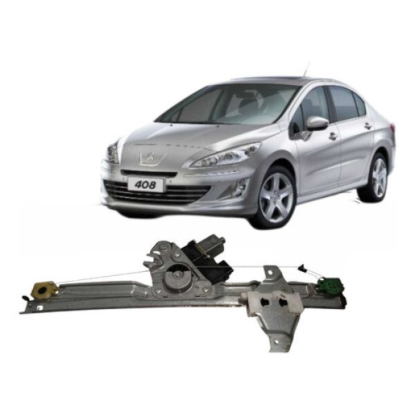 Maquina De Vidro Dianteira Direita Peugeot 408 2012 A 2014