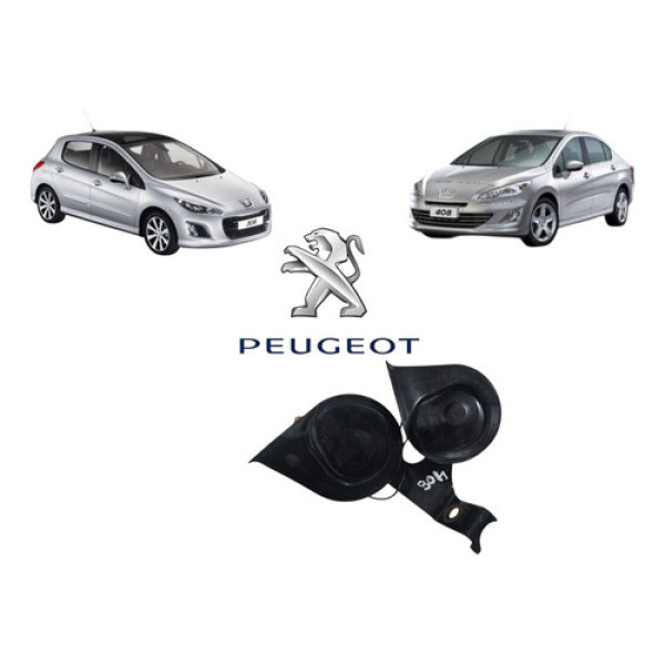 Buzina Alarme Sirene Peugeot 308 408 2011 Á 2014