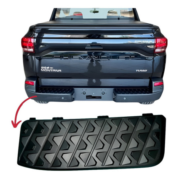 Soleira Pisante Parachoque Traseiro Montana 2023 Gm Le