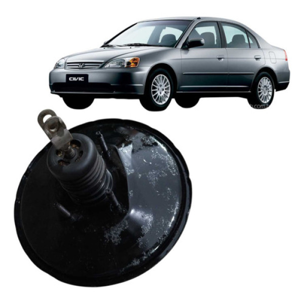 Hidrovácuo Servo Freio Honda Civic 1.7  2002 Á 2006