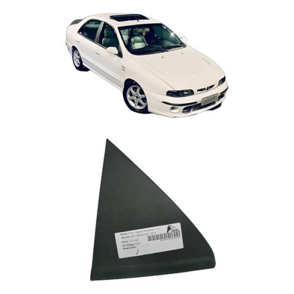 Acabamento Externo Porta Traseira Esquerda Brava Marea 99/02