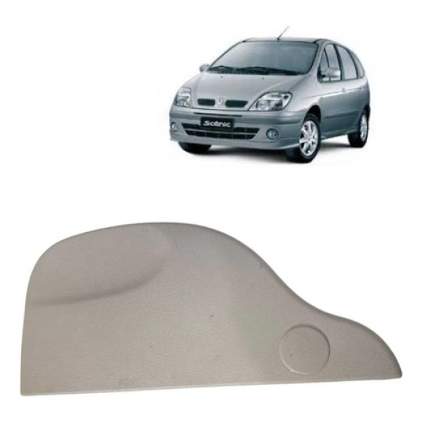 Acabamento Banco Dianteiro Esquerdo Renault Scenic 9204225 Cinza