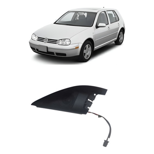 Acabamento Interno Retrovisor Esquerdo Vw Golf 2001