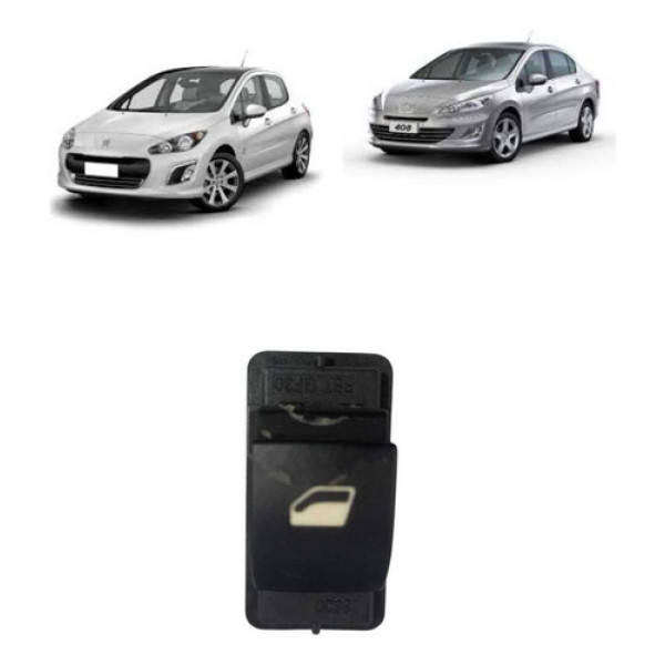 Botão Vidro Elétrico Traseiro Direito Peugeot  308 408 2012