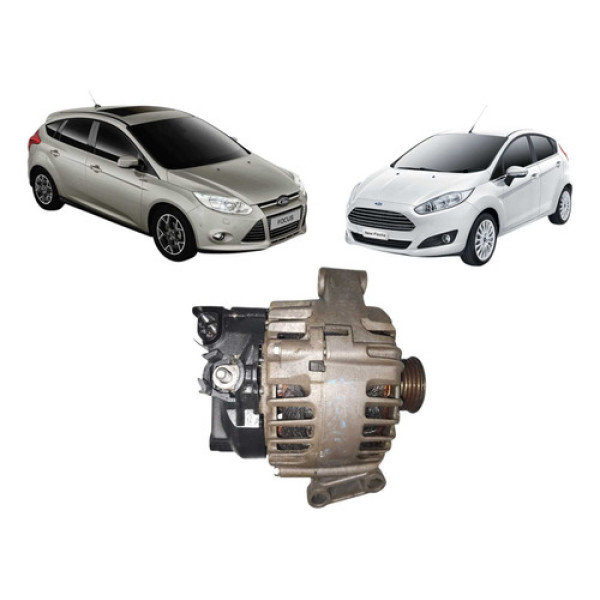 Alternador Ford Focus New Fiesta 2013 2014 A 2017 1.6 Usado
