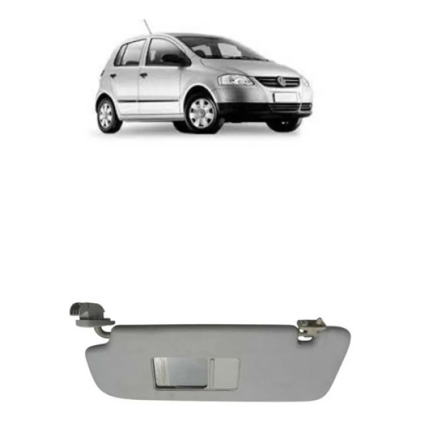 Quebra Sol Espelho Esquerdo Cin Volkswagen Fox Spacefox 2006