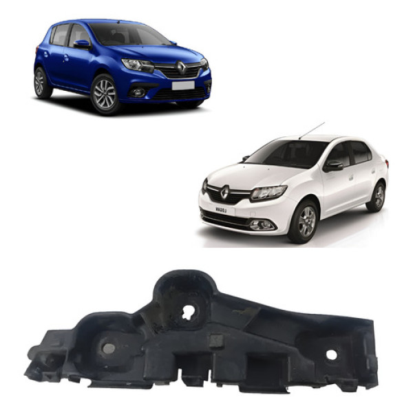 Guia Parachoque Dianteiro Esquerdo Sandero Logan 2015 A 2019