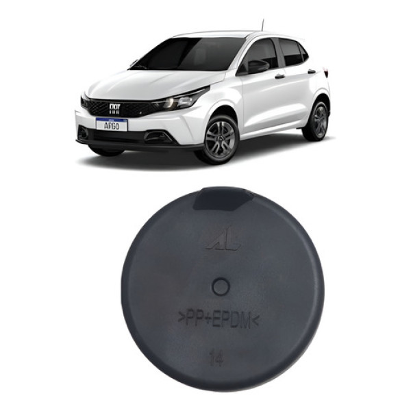 Tampa Menor Borracha Vedação Farol Fiat Argo Original